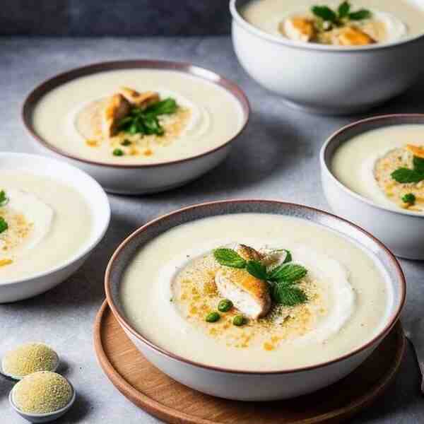 Манная каша на курином бульоне